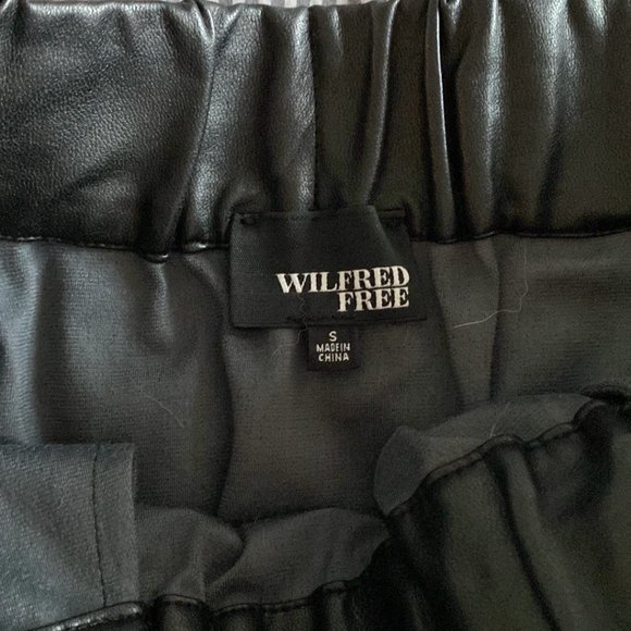Wilfred Free Faux Leather Skirt - Picture 2 of 2